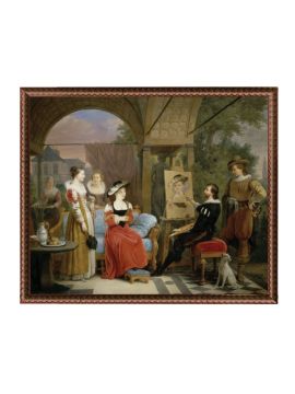 Рама под картину Барон-люкс ясень (№4)