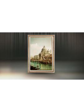 Рама Тоскана 2450х1450 (Мореный дуб/сильвер)