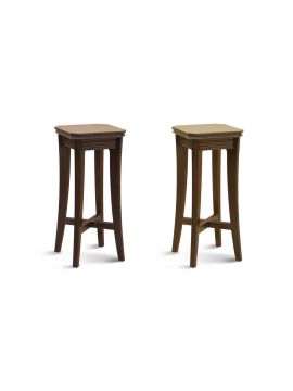 Табурет высокий массив ясень (№ 4)