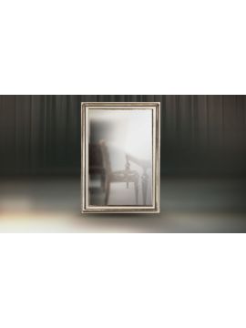 Зеркало Тоскана 2050 х 1450 (матовый лак,голд)