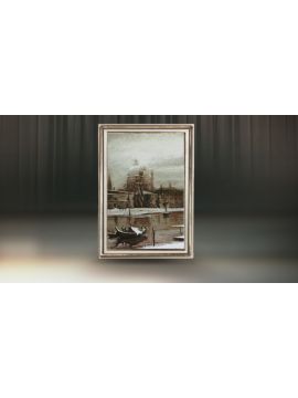 Рама Тоскана 2050х1450 (Голд/Матовый лак)