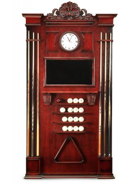 Киевница Неаполь К-21 с часами ясень мдф (№1)