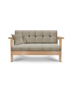 Диван High-Style Lux ясень (Дуб натурал корень,Винилискожа Prado_1,Винилискожа PRADO-1)