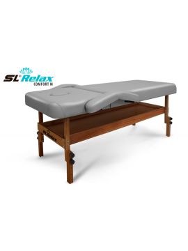 Массажный стол Relax Comfort-М серая кожа (№6)