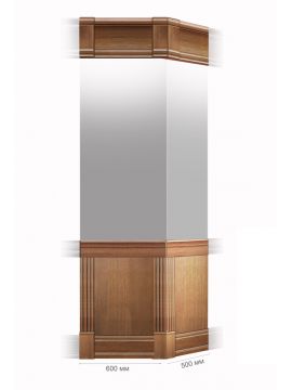 Узел угловой Президент Стандарт с доборами (№4)