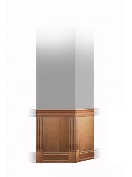 Узел угловой Президент Эконом с доборами (№4)