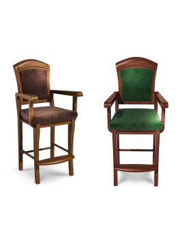 Стул бильярдный Президент ясень (№4,Ткань Vilvet Lux,54 Velvet-Lux)