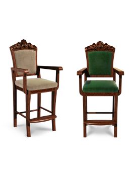 Стул бильярдный Ренессанс (№4,Ткань Vilvet Lux,78 Velvet-Lux)