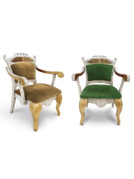 Кресло Dragon Гранж граб (Dragon Гранж,Ткань Vilvet Lux,78 Velvet-Lux)