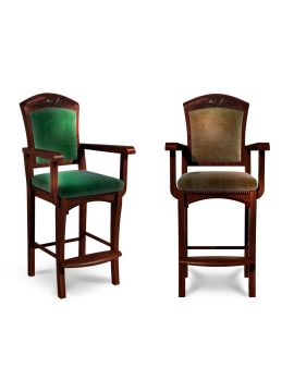 Стул бильярдный Венеция ясень (№3,Ткань Vilvet Lux,78 Velvet-Lux)