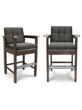 Стул бильярдный Хай-Тек ясень (№3,Ткань Vilvet Lux,48 Velvet-Lux)