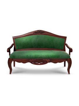 Диван Венеция массив ясень (№3,Ткань Vilvet Lux,78 Velvet-Lux)