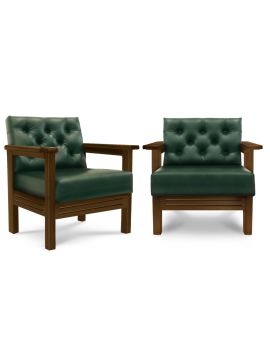 Кресло Версаль ясень (№5,Винилискожа (Rust) цвет № 204,Винилискожа Rust)