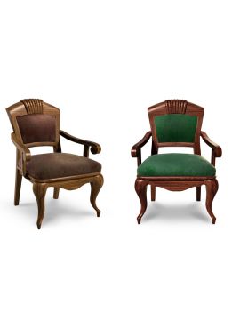 Кресло Ливерпуль-Люкс ясень (Патина 3,Ткань Vilvet Lux,78 Velvet-Lux)