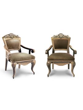 Кресло Император Голд ясень (Экс.4,Винилискожа Prado_1,Винилискожа PRADO-1)