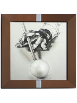 Рама под картину High-Style ясень МДФ шпон (№1)