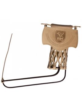 Луза(скоба латунь,кожан. сетка, скат РП PRO) п/ф (Кожа черная)