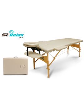Массажный стол Delux Бежевый УЦЕНКА №113