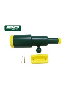 Пластиковый телескоп зеленый