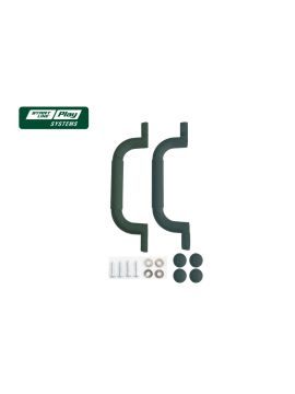 Пластиковый набор ручек зеленый