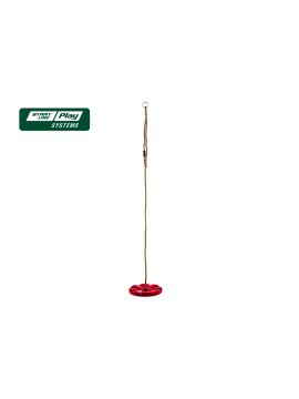 Пластиковое сиденье для качели диск красное