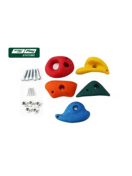 Захваты для скалолазания (5 шт. р-р средний)